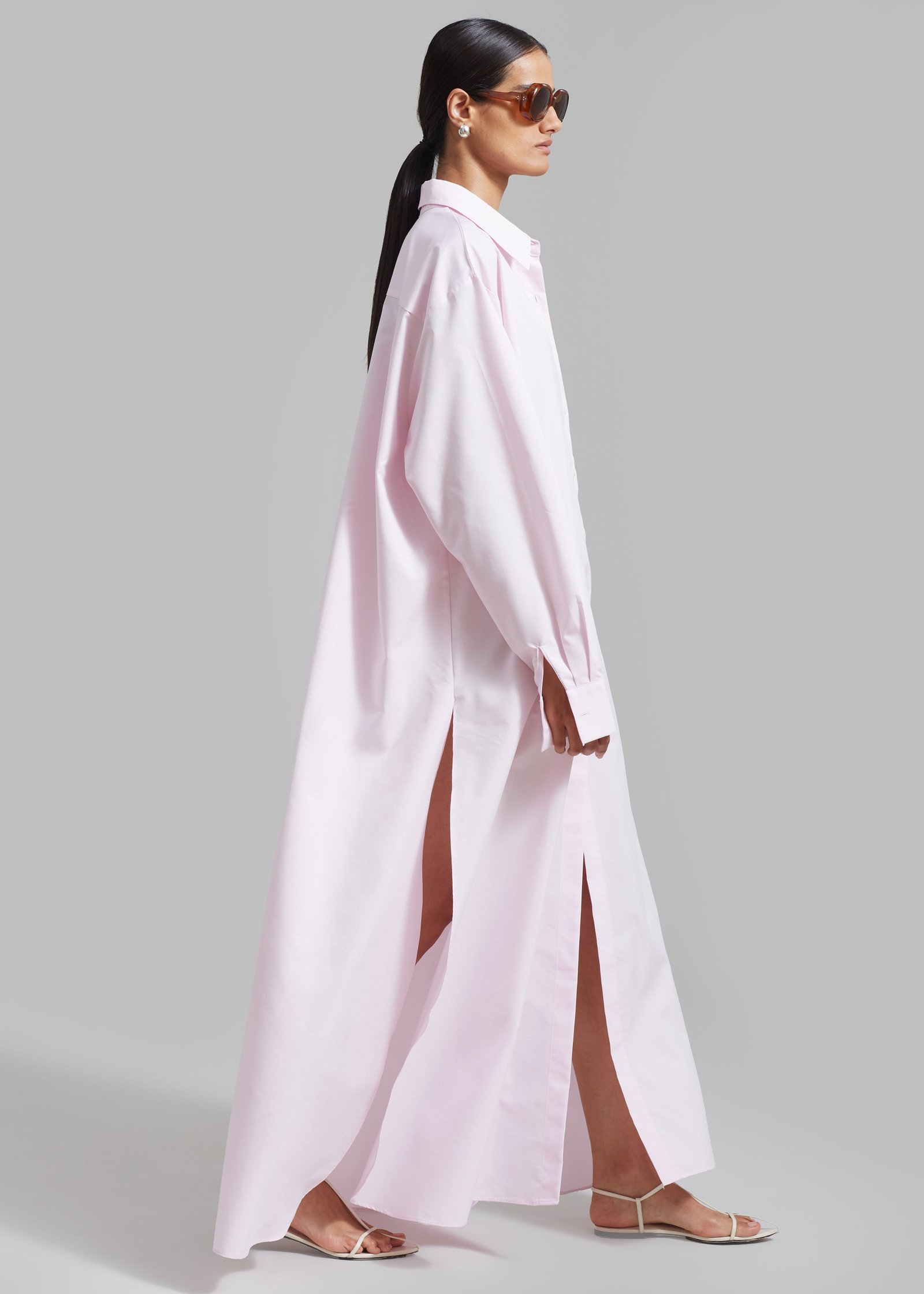 Avery Shirt Dress - Petal - Image 2