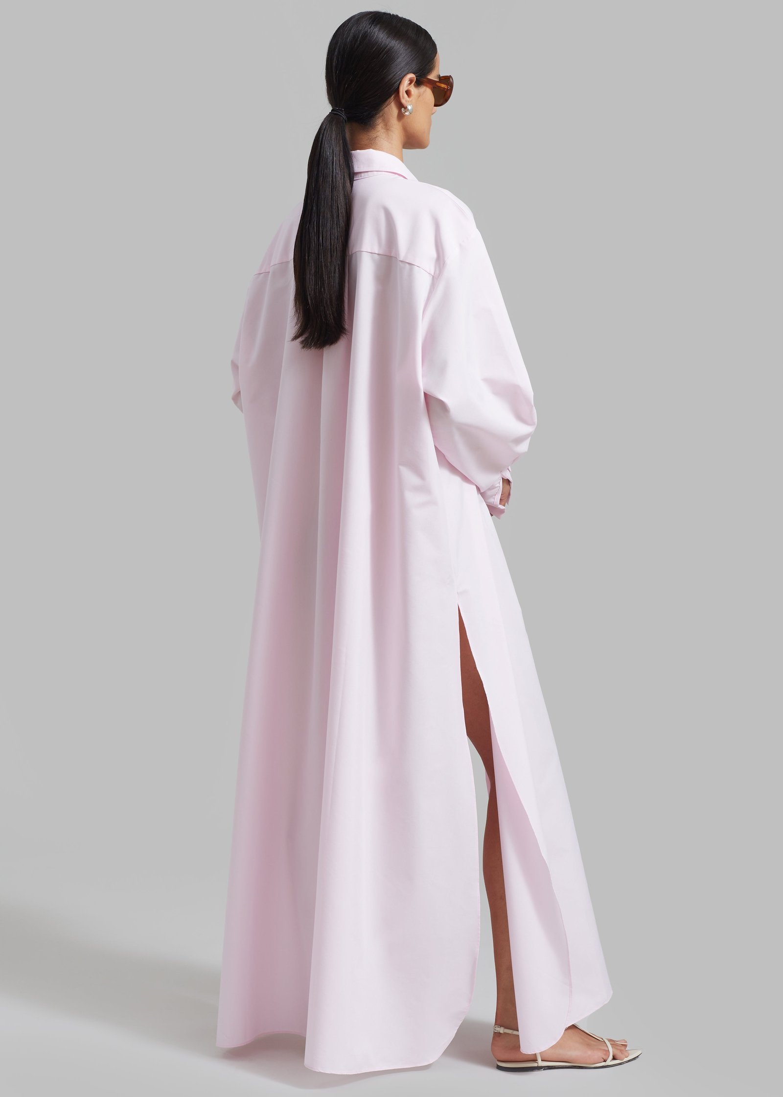 Avery Shirt Dress - Petal - Image 8