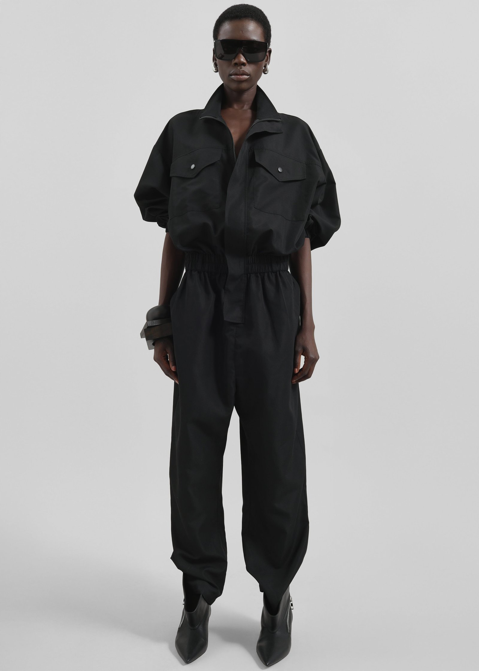 Tropez Jumpsuit - Black - Image 5