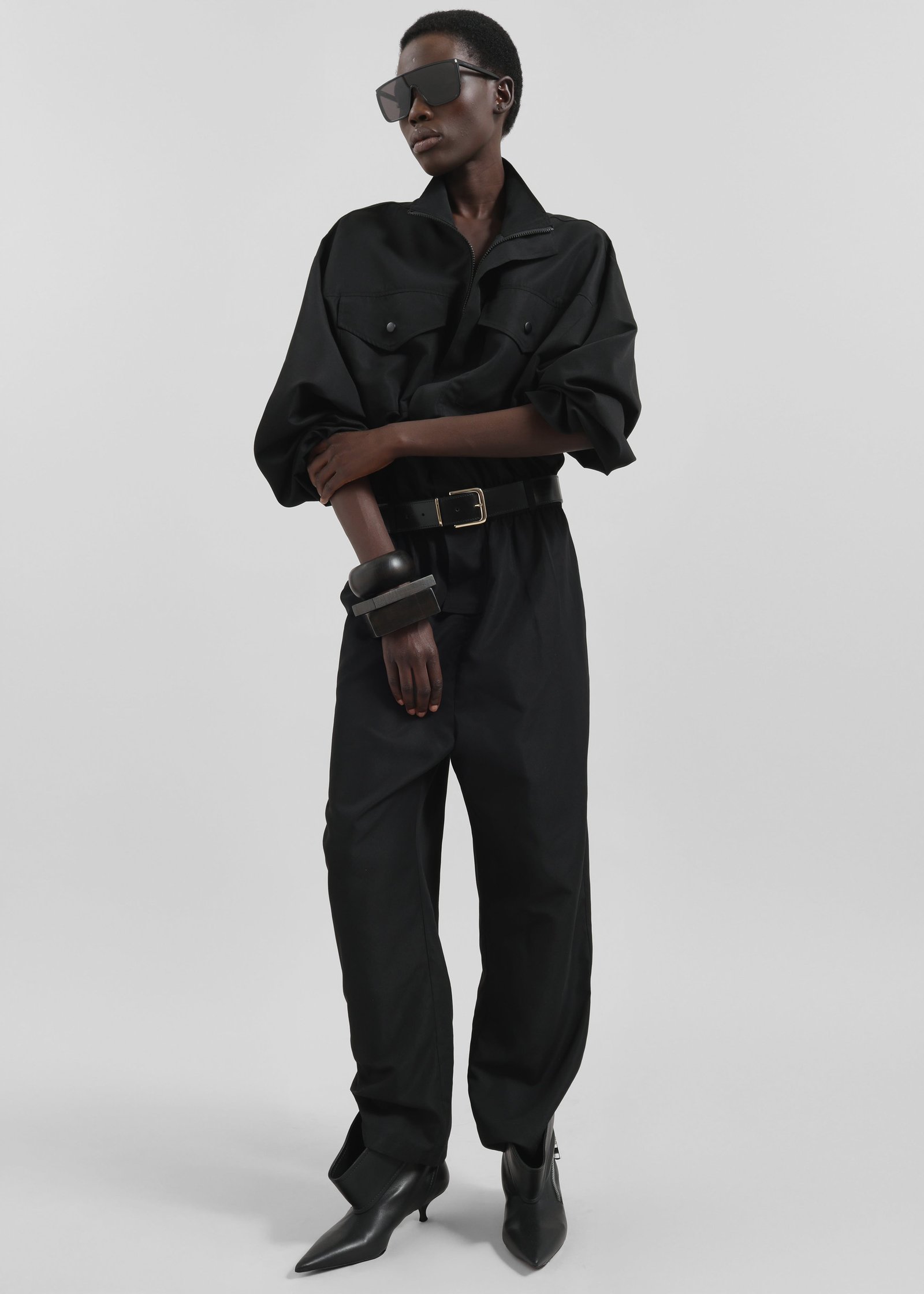 Tropez Jumpsuit - Black - Image 7